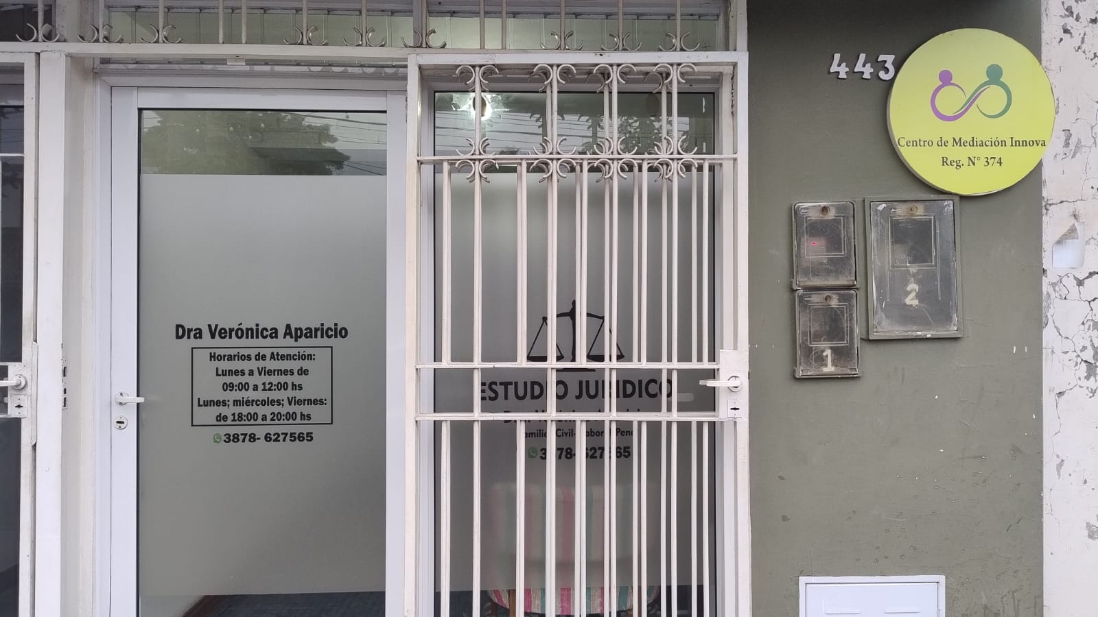 Estudio jurídico Dra. Verónica Aparicio